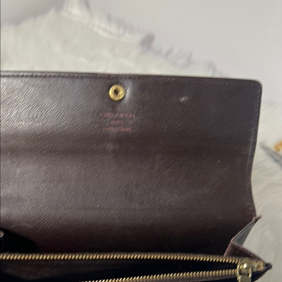 Louis Vuitton Damier Ebene canvas International Wallet. P43 - Picture 7 of 16